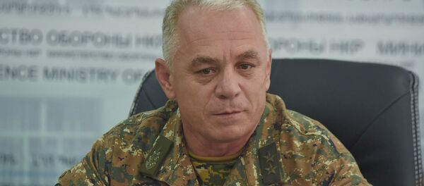 Министр обороны Карабаха Лева Мнацаканян Министр обороны Карабаха Лева Мнацаканян - Sputnik Армения