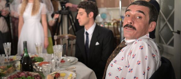 Микаэл Джанибекян на съемках сериала СССР - Sputnik Армения