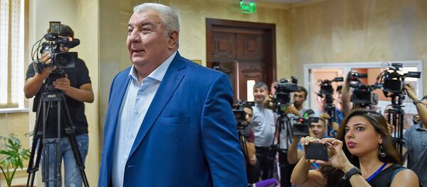 Юрий Хачатуров в здании специальной следственной службы Армении (26 июля 2018). Еревaн Юрий Хачатуров в здании специальной следственной службы Армении (26 июля 2018). Еревaн - Sputnik Армения