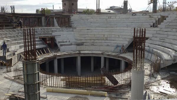 Строительство нового здания Ереванского цирка - Sputnik Армения