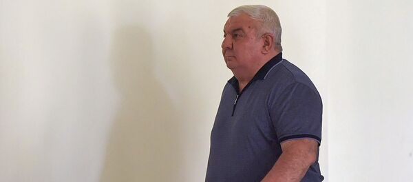 Юрий Хачатуров в здании суда Первой инстанции административного района Шенгавит (27 июля 2018). Еревaн - Sputnik Արմենիա