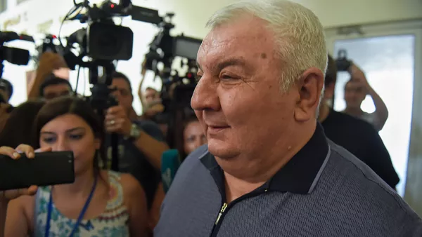 Юрий Хачатуров в здании суда Первой инстанции административного района Шенгавит (27 июля 2018). Еревaн