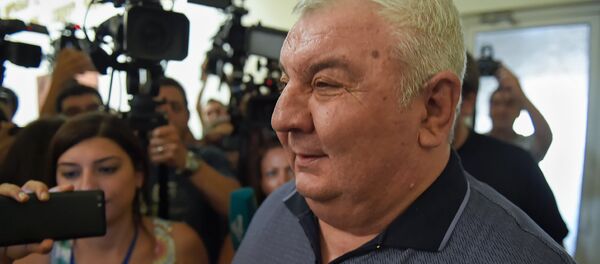 Юрий Хачатуров в здании суда Первой инстанции административного района Шенгавит (27 июля 2018). Еревaн - Sputnik Армения