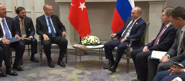 Путин пошутил, что сходит с Эрдоганом в ресторан - Sputnik Армения