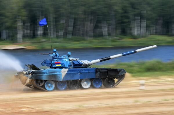 Танковый биатлон-2018. Индивидуальная гонка. Первый этап Танковый биатлон-2018. Индивидуальная гонка. Первый этап - Sputnik Армения