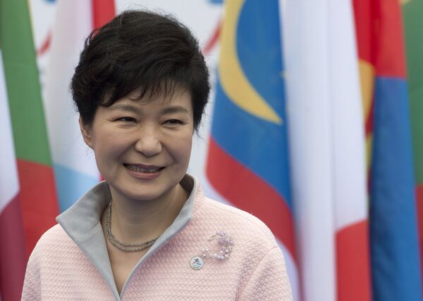 Президент Республики Корея (2013—2017) Пак Кын Хе Президент Республики Корея (2013—2017) Пак Кын Хе - Sputnik Армения