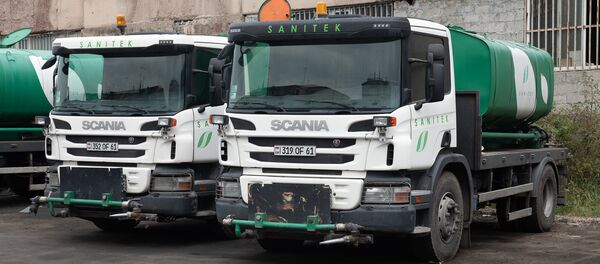 Автопарк компании Санитек - Sputnik Արմենիա