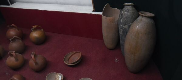 Экспонаты музея-заповедника Эребуни Экспонаты музея-заповедника Эребуни - Sputnik Արմենիա