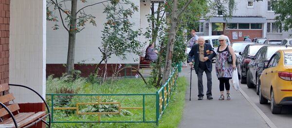 Двор на Алтуфьевском шоссе, где жила семья Хачатурян Двор на Алтуфьевском шоссе, где жила семья Хачатурян - Sputnik Армения