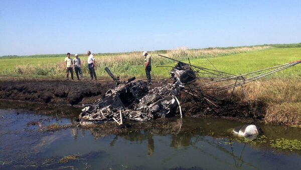 В Краснодарском крае разбился вертолёт Ми-2 - Sputnik Армения