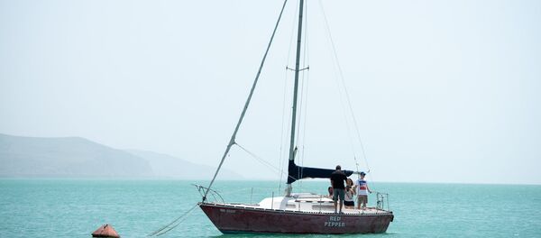 Яхта на оз. Севан - Sputnik Արմենիա