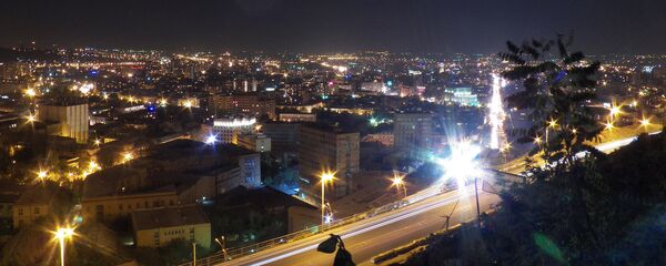 Ночная панорама Еревана Ночная панорама Еревана - Sputnik Արմենիա