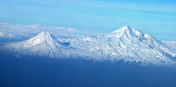 Гора Арарат (Сис и Масис). Армянское нагорье (нынешняя территория Турции) - Sputnik Армения
