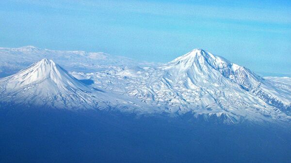 Гора Арарат (Сис и Масис). Армянское нагорье (нынешняя территория Турции) - Sputnik Արմենիա