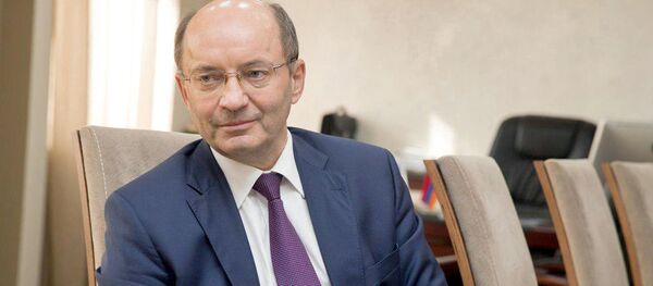 Первый заместитель генерального директора Российских железных дорог (РЖД) Александр Мишарин - Sputnik Армения