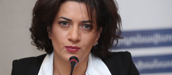 Пресс-конференция Анны Акопян по вопросам студенческих степендий (7 августа 2018). Еревaн Пресс-конференция Анны Акопян по вопросам студенческих степендий (7 августа 2018). Еревaн - Sputnik Արմենիա