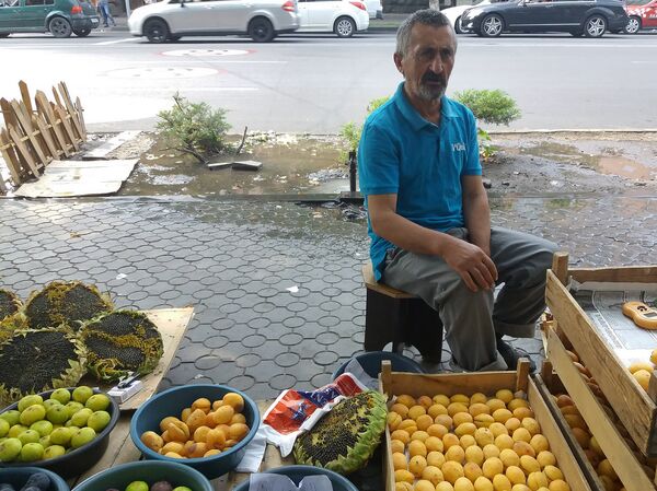 Уличный продавец Вараздат Погосян - Sputnik Армения