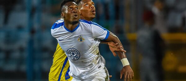 Футбольный матч 3-го квалификационного раунда Лиги Европы между командами Пюник (Ереван) - Маккаби (Тель-Авив) (7 августа 2018). Еревaн - Sputnik Армения