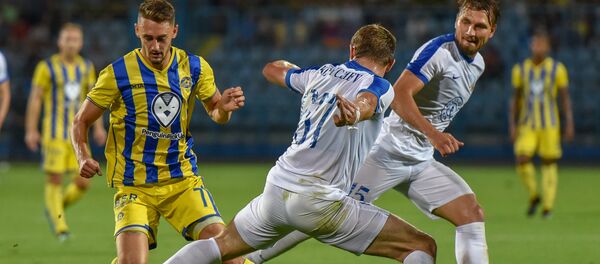 Футбольный матч 3-го квалификационного раунда Лиги Европы между командами Пюник (Ереван) - Маккаби (Тель-Авив) (7 августа 2018). Еревaн - Sputnik Армения