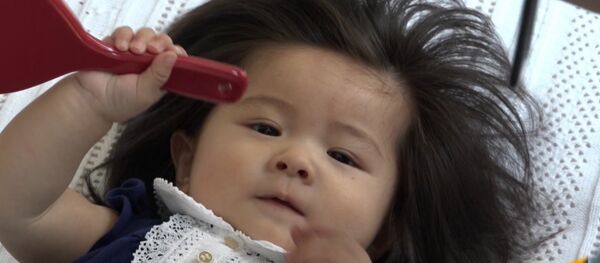 Семимесячная Рапунцель из Японии - Sputnik Армения