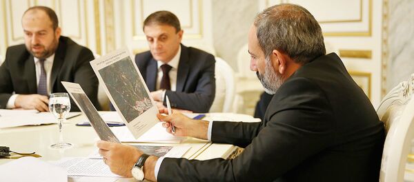 Совещание у премьер-министра Армении Никола Пашиняна по ворпосам лесного хозяйства (8 августа 2018). Еревaн Совещание у премьер-министра Армении Никола Пашиняна по ворпосам лесного хозяйства (8 августа 2018). Еревaн - Sputnik Արմենիա