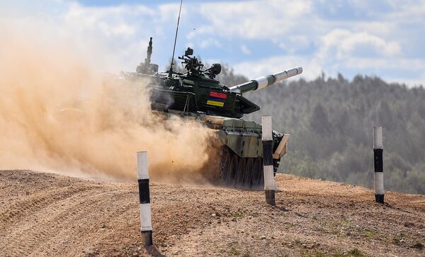 Танк армянской команды на Танковом биатлоне 2018 Танк армянской команды на Танковом биатлоне 2018 - Sputnik Արմենիա