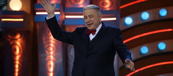 Евгений Петросян на концерте-съёмке Петросян ШОУ (25 февраля 2018). Москвa - Sputnik Արմենիա