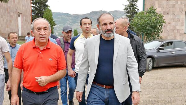 Премьер-министр Армении Никол Пашинян посетил с рабочим визитом Берд (10 августа 2018). Тавуш - Sputnik Արմենիա