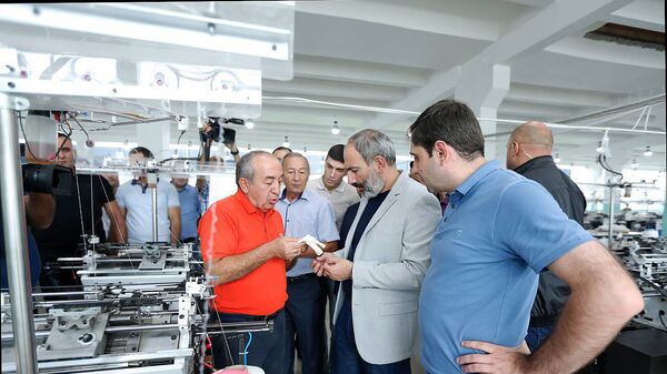 Премьер-министр Армении Никол Пашинян посетил с рабочим визитом Берд (10 августа 2018). Тавуш - Sputnik Армения