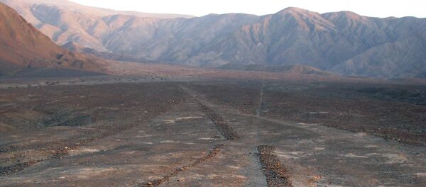 Фактура линий в долине Наска пустынный змей - Sputnik Армения