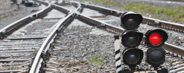Железнодорожный светофор - Sputnik Армения