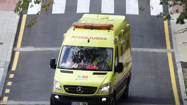 Карета скорой помощи в Мадриде, Испания - Sputnik Արմենիա