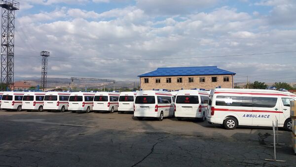 Правительство Китая подарило Армении новые автомобили скорой помощи - Sputnik Армения