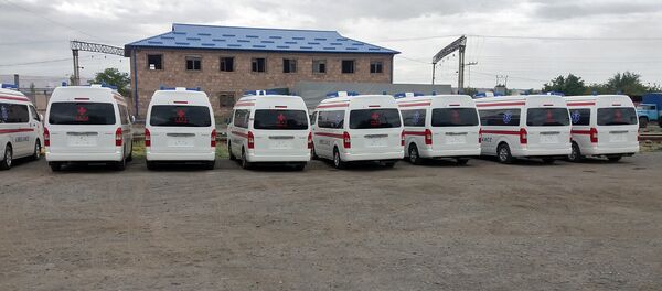 Правительство Китая подарило Армении новые автомобили скорой помощи Правительство Китая подарило Армении новые автомобили скорой помощи - Sputnik Արմենիա