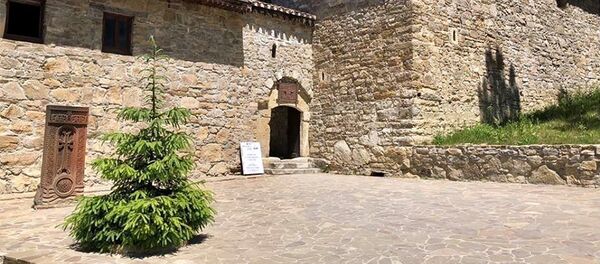 Армянский монастырь Сурб-Хач, Крым - Sputnik Армения