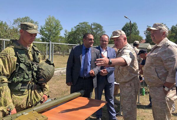 День открытых дверей в 102-й российской военной базе (18 августа 2018). Гюмри - Sputnik Армения