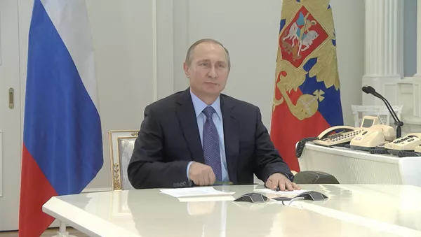 СПУТНИК_Путин из Кремля дал команду на пуск второй нитки энергомоста с Кубани в Крым - Sputnik Армения