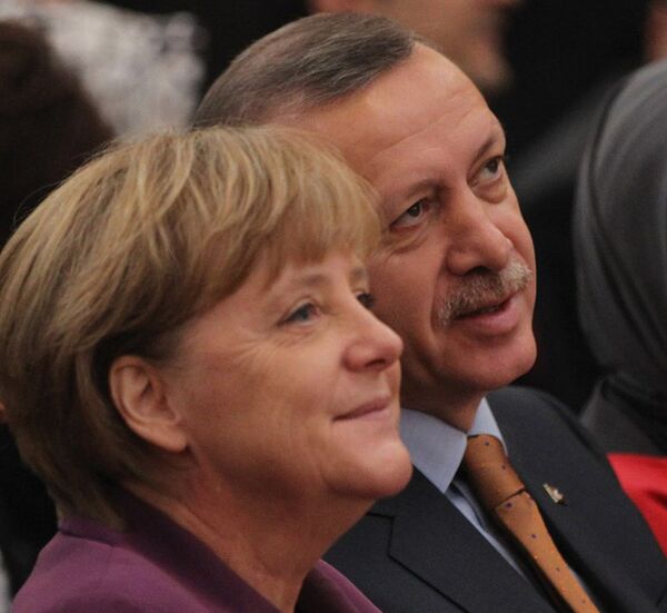 Ангела Меркель и Реджеп Тайип Эрдоган Ангела Меркель и Реджеп Тайип Эрдоган - Sputnik Արմենիա