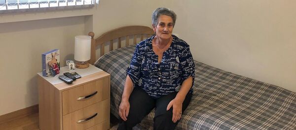 Мариета Мандалян в доме престарелых имени Виктора Гюлбенкяна - Sputnik Армения