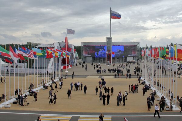 Международный военно-технический форум «Армия-2018» в конгрессно-выставочном центре «Патриот» (22 августа 2018). Москвa - Sputnik Армения