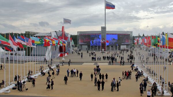 Международный военно-технический форум «Армия-2018» в конгрессно-выставочном центре «Патриот» (22 августа 2018). Москвa - Sputnik Армения