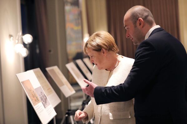 ԱՆգելա Մերկելն ու Վրաստանի վարչապետ Մամուկա Բախտաձեն - Sputnik Արմենիա