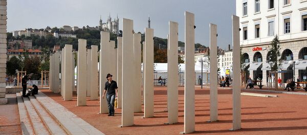 Памятник жертвам Геноцида армян в Лионе - Sputnik Армения