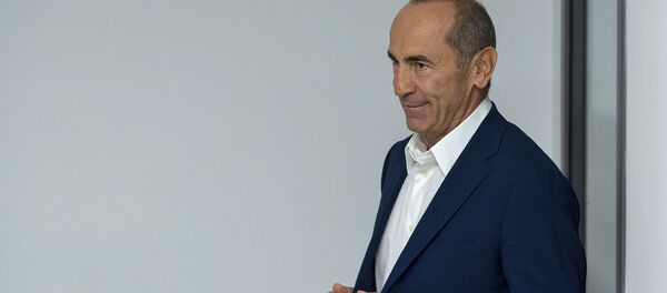 Второй президент Республики Армения Роберт Кочарян в гостях у Sputnik Армения - Sputnik Армения