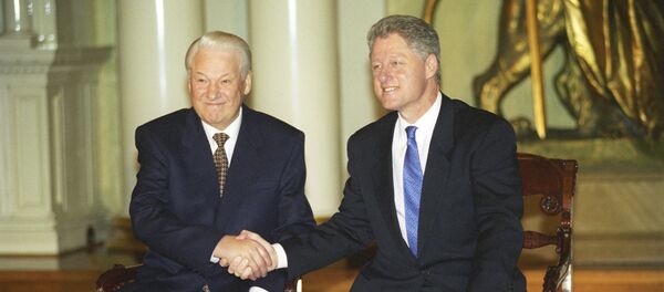 Борис Ельцин (слева) и президент США Билл Клинтон. Борис Ельцин (слева) и президент США Билл Клинтон. - Sputnik Արմենիա