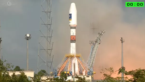 СПУТНИК_Старт ракеты Союз-СТ с двумя спутниками Galileo с космодрома Куру - Sputnik Армения