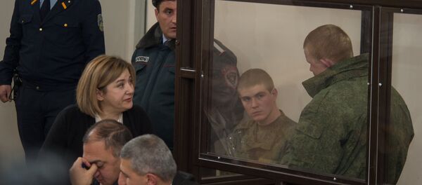 Заседание по делу об убийстве семьи Аветисян российским военнослужащим Валерием Пермяковым Заседание по делу об убийстве семьи Аветисян российским военнослужащим Валерием Пермяковым - Sputnik Армения