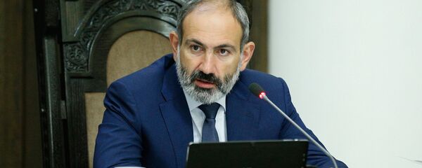 Очередное заседание правительства Республики Армения, которое вел премьер-министр Никол Пашинян Очередное заседание правительства Республики Армения, которое вел премьер-министр Никол Пашинян - Sputnik Արմենիա