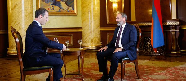 Интервью премьер-министра Никола Пашиняна телекомпании Аль-Джазира Интервью премьер-министра Никола Пашиняна телекомпании Аль-Джазира - Sputnik Արմենիա