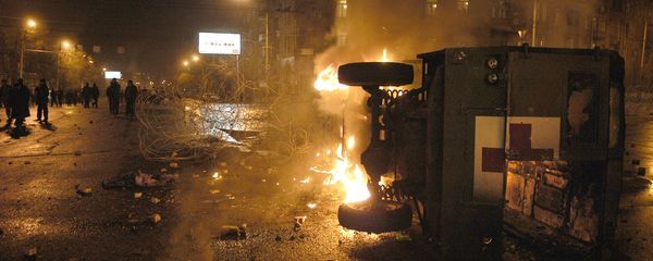 Улица Григора Лусаворича 1 марта 2008 года - Sputnik Արմենիա